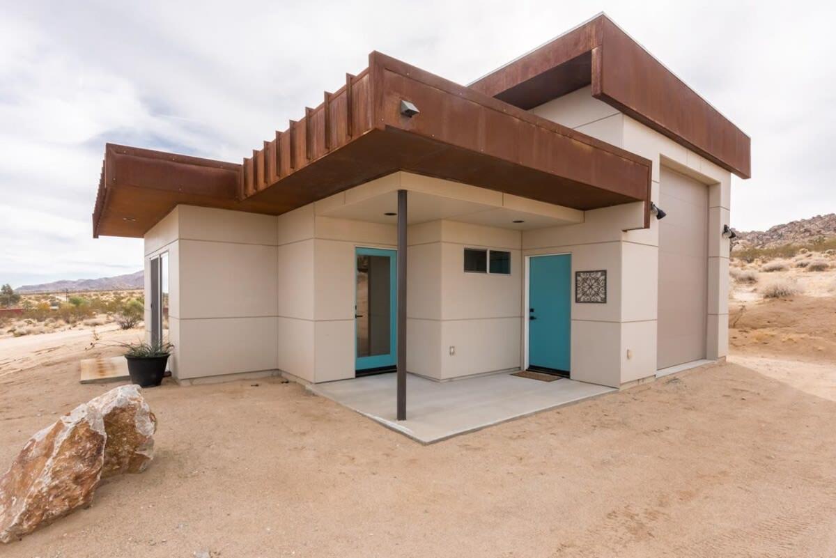 Вилла Solis Joshua Tree Urban Design Casita And Cowboy Pool Экстерьер фото