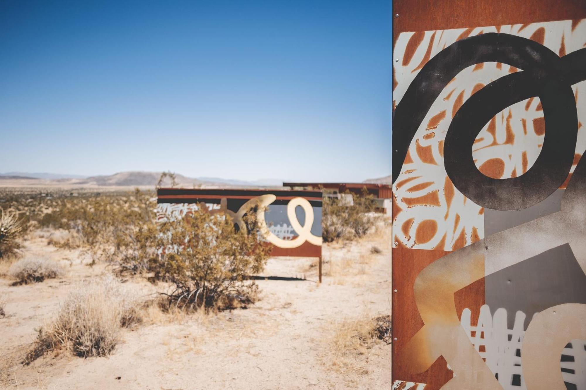 Вилла Solis Joshua Tree Urban Design Casita And Cowboy Pool Экстерьер фото